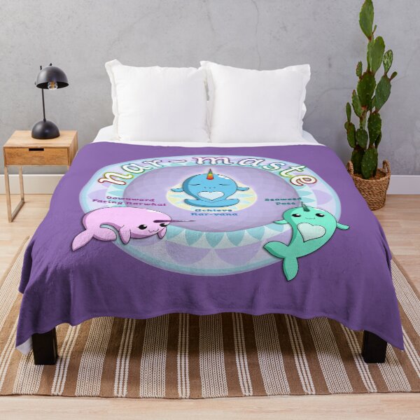 Item preview, Narwhals Doing Yoga designed and sold by ferinefire.