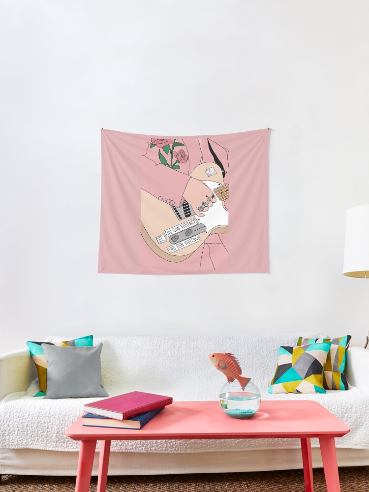harry styles guitar tapestry