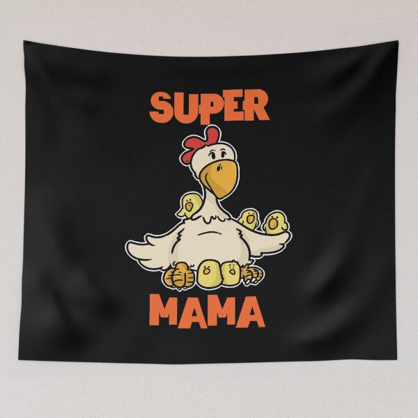Item preview, Mama Chicken Super Mama I Best Mother of the World Gift designed and sold by ChrisFeil.
