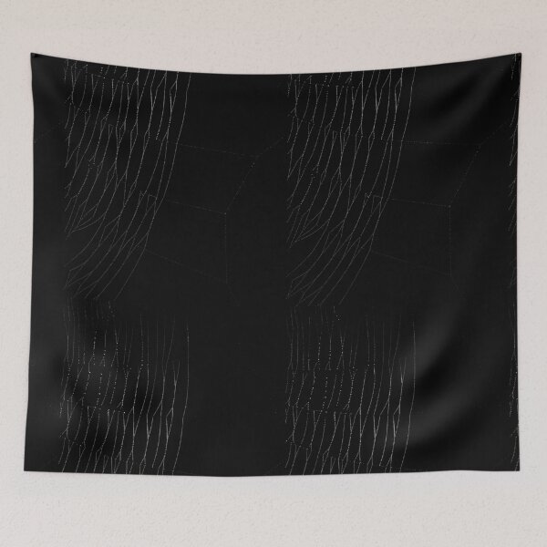 Item preview, White Web with Black Background designed and sold by kristimb.