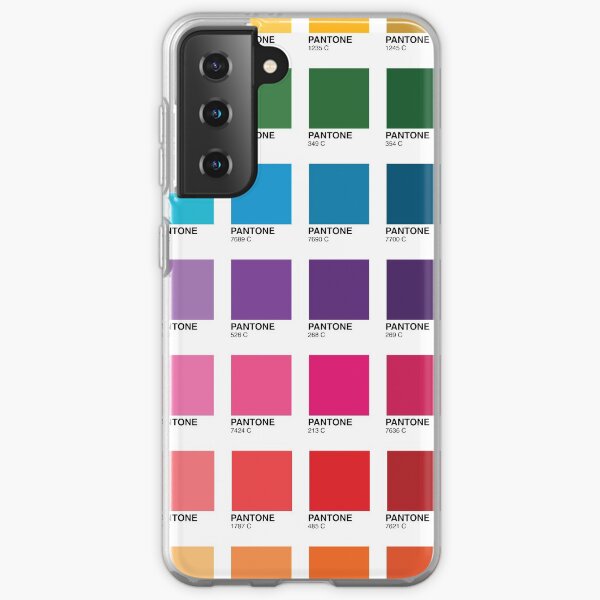 Shades of Pantone Colors Samsung Galaxy Soft Case