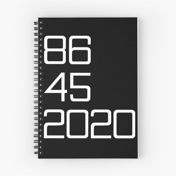 Item preview, 86 45 2020 (white text) designed and sold by gingerlouls.