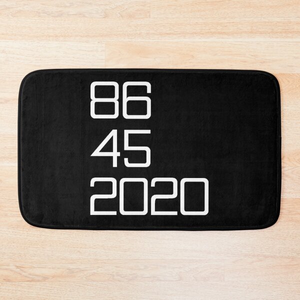 Item preview, 86 45 2020 (white text) designed and sold by gingerlouls.