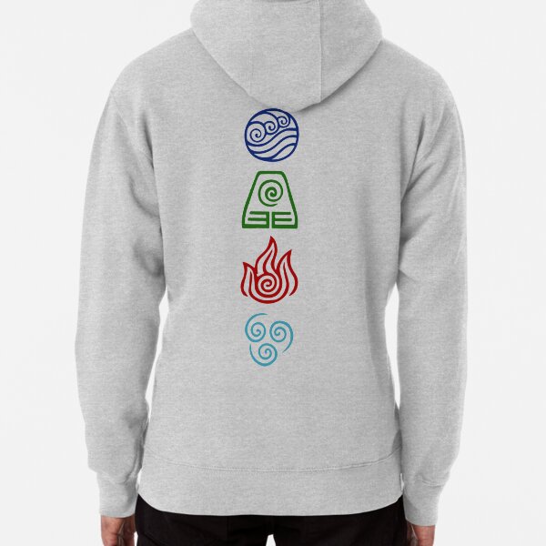 Avatar Four Elements Pullover Hoodie