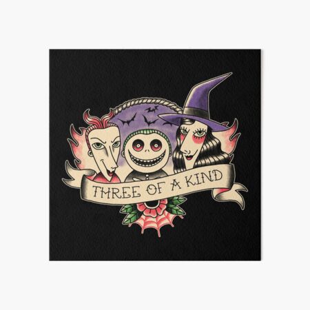 Three of a kind Art Board Print
