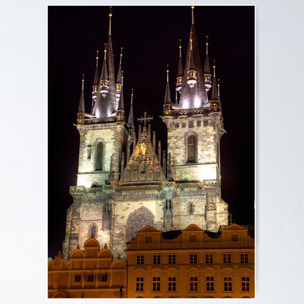 Item preview, The Church of Our Lady of Týn - Prague designed and sold by John Corson Photography.