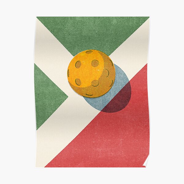 BALLS / Pickleball Poster