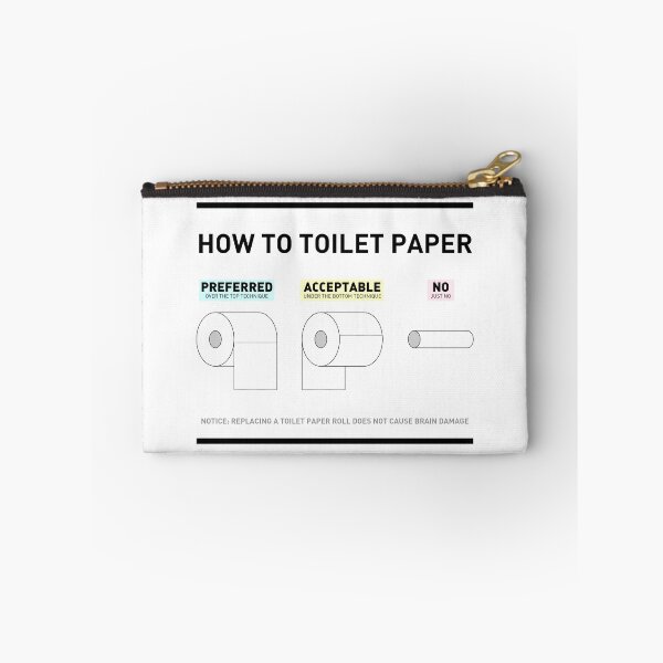 Item preview, How To Toilet Paper designed and sold by mushroomblue.