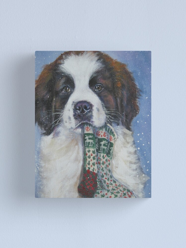 st bernard painting