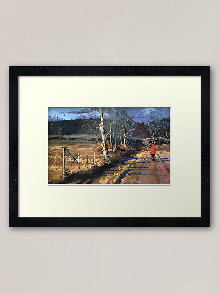 Alternate view of New Year's Day Framed Art Print