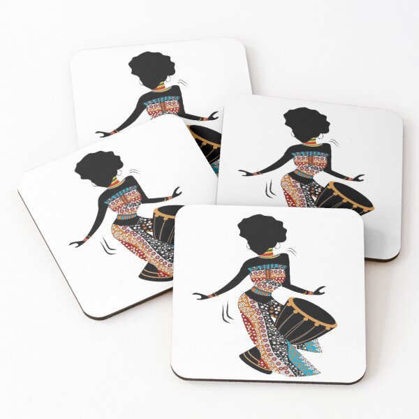 Item preview, Ethnicolor, woman playing drum designed and sold by littlestore.