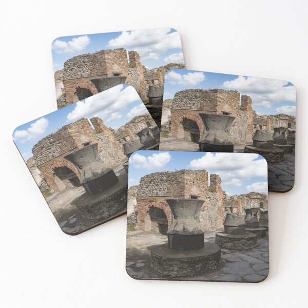 Item preview, Ancient Pompeii - Bakery of Modestus Millstones and Bread Oven designed and sold by Georgia Mizuleva.