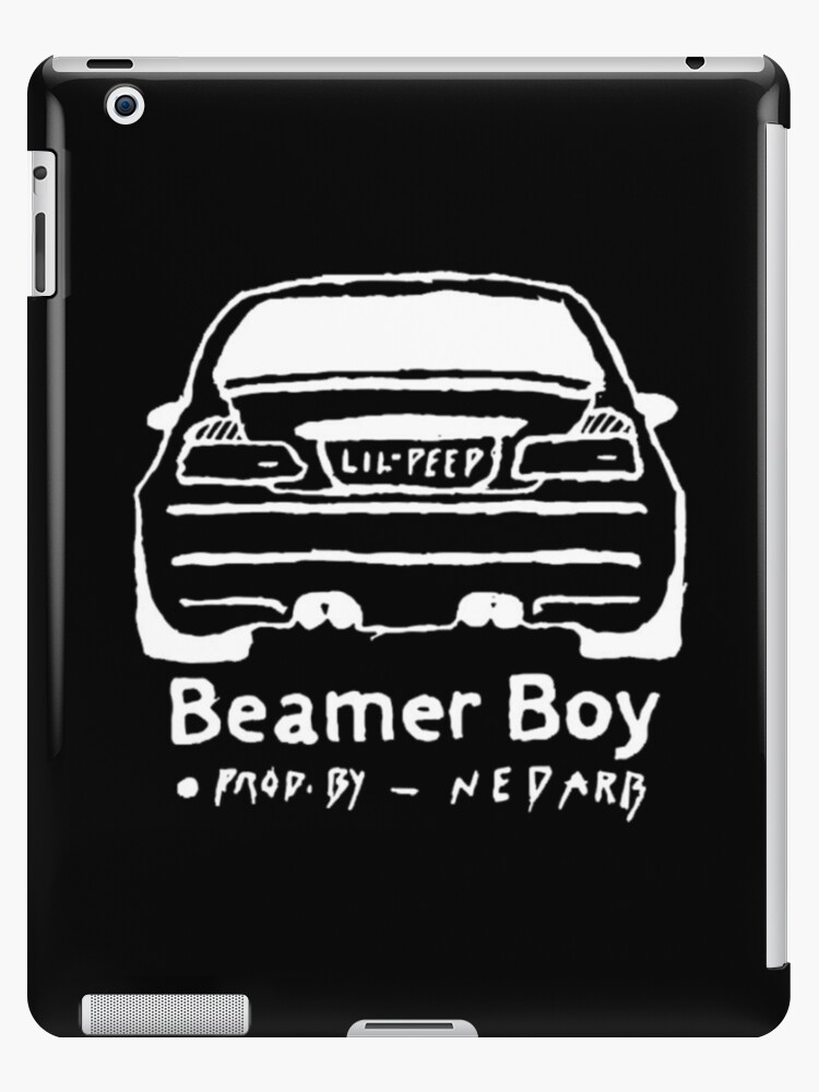 Lil Peep Beamer Boy Car Ipad Case Skin By Shoxio Redbubble