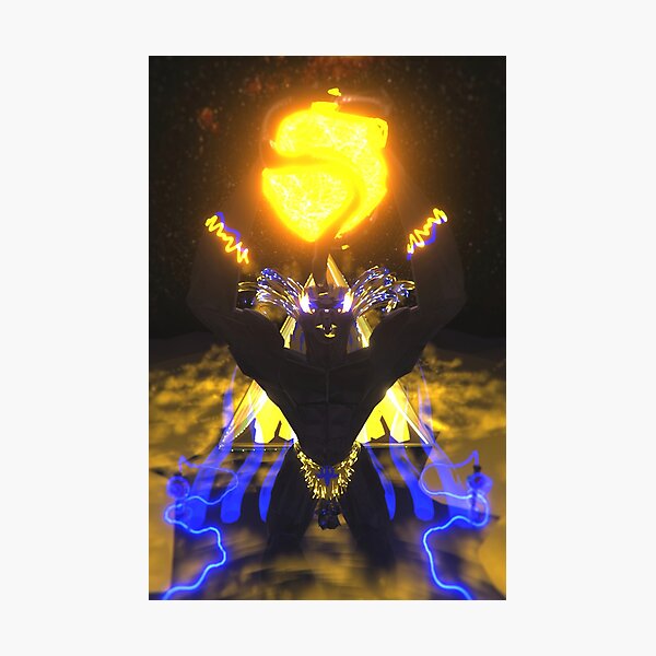 AR Enabled VR Artwork RA by Spaced Painter Photographic Print