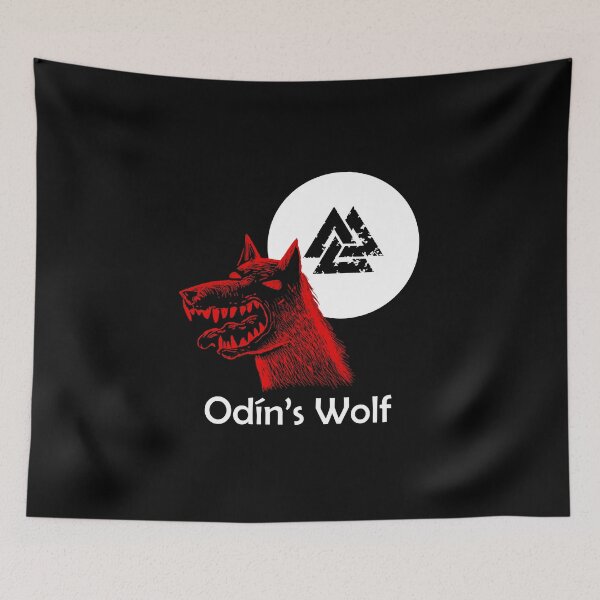 Item preview, Odin wolf designed and sold by yggdrasil-es.