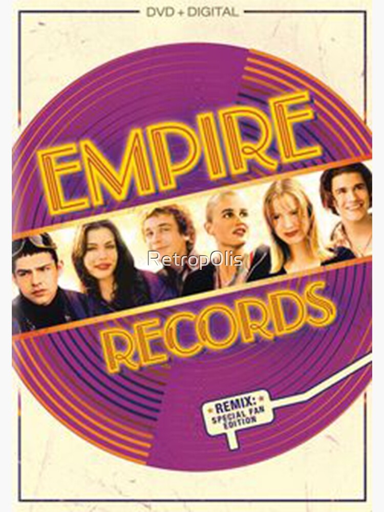 Disover Empire records Premium Matte Vertical Poster