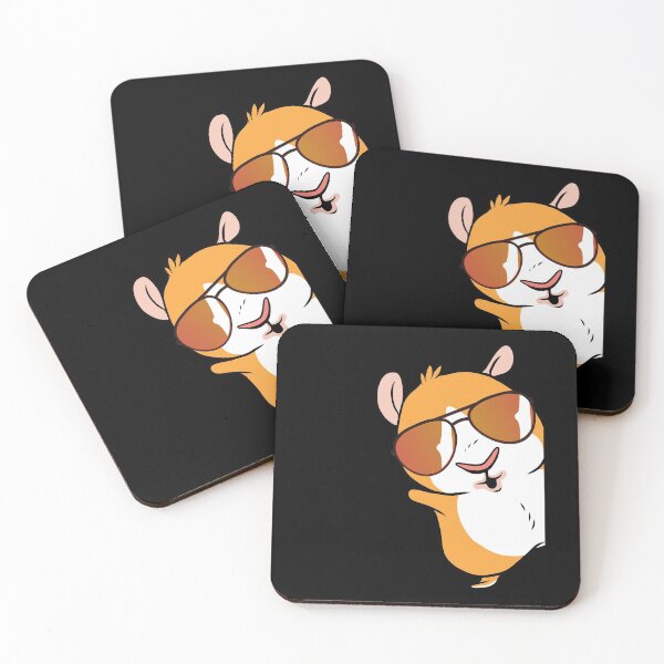 Item preview, Hamster with sunglasses designed and sold by Weilichesmag.