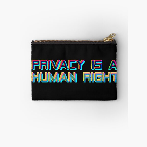 Artikelvorschau, Privacy Is A Human Right - CMYK entworfen und verkauft von MOREDANKMEMES.