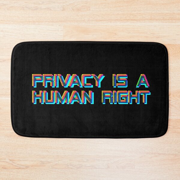 Item preview, Privacy Is A Human Right - CMYK designed and sold by MOREDANKMEMES.