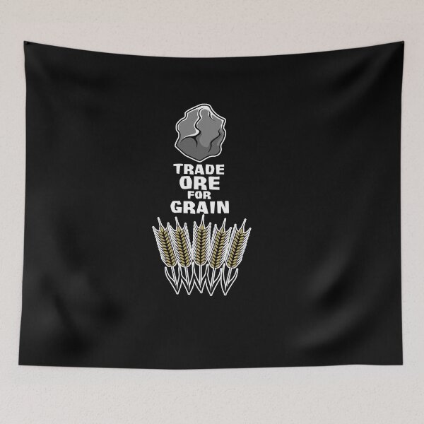Item preview, Wanna trade ore for grain? - boardgame design designed and sold by OVMEngemann.