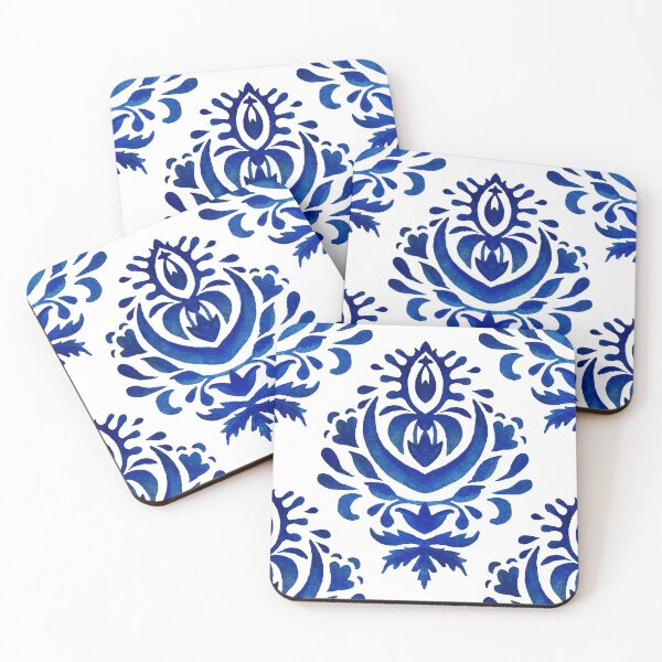Item preview, Damask flower in oriental style. designed and sold by DoodleBox.