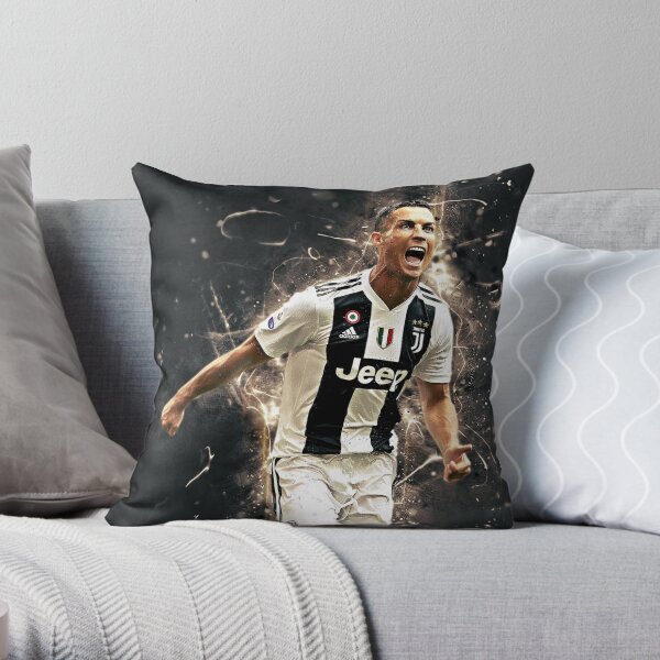 cristiano ronaldo #91 Throw Pillow