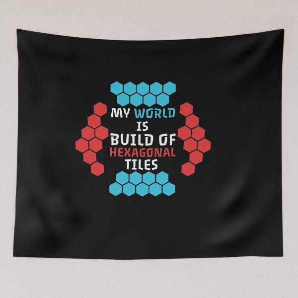 Item preview, my world is build of hexagonal tiles designed and sold by OVMEngemann.