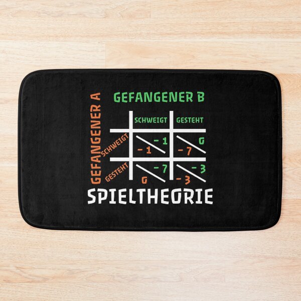 Item preview, Game Theory - The world of bargaining, cooperation and strategy designed and sold by OVMEngemann.
