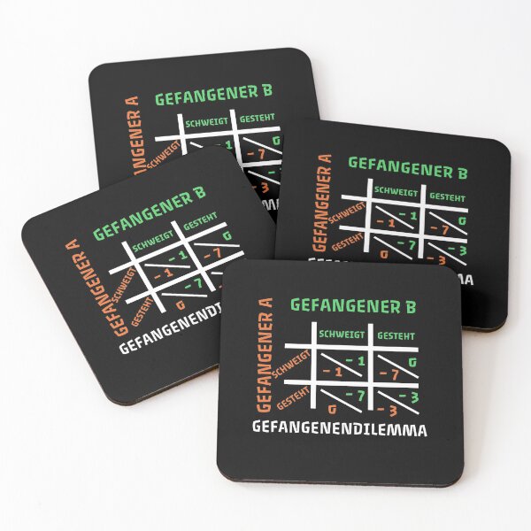 Item preview, Prisoner's Dilemma - Game Theory designed and sold by OVMEngemann.