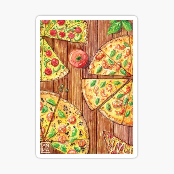 Pizza Sticker