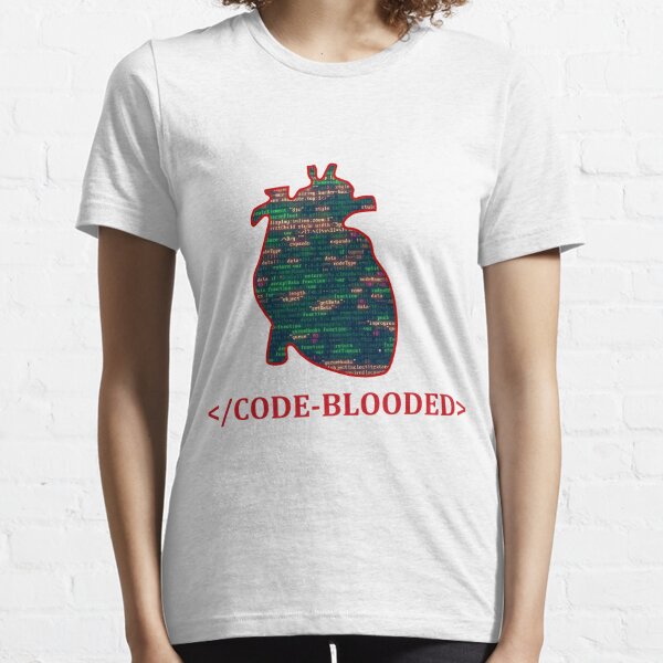 code blooded shirt