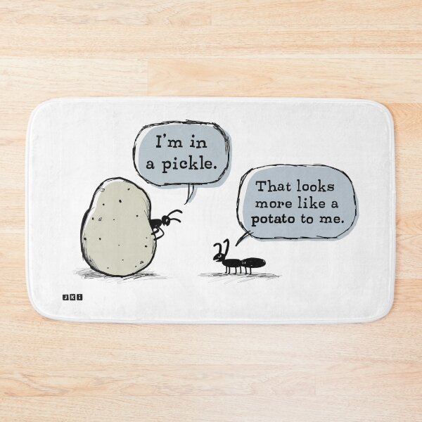 Item preview, In A Pickle | Humorous Ants Cartoon designed and sold by Jenn Inashvili.