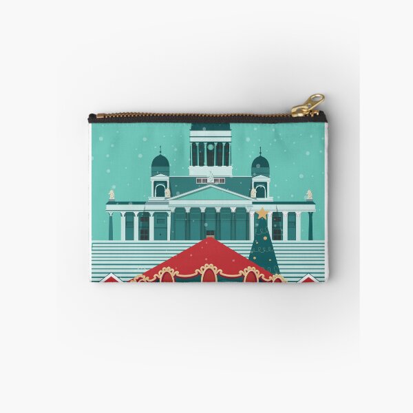 Item preview, helsinki christmas market poster designed and sold by Arctic frame studio.