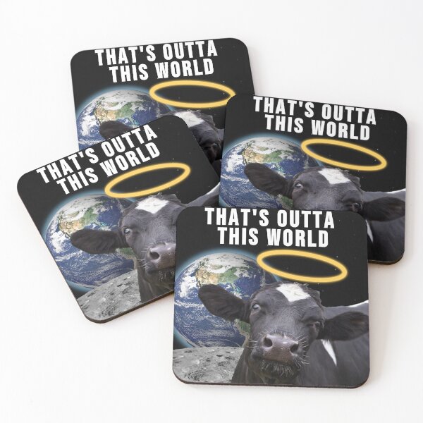 Item preview, Holy cow that's outta this world designed and sold by HangLooseDraft.