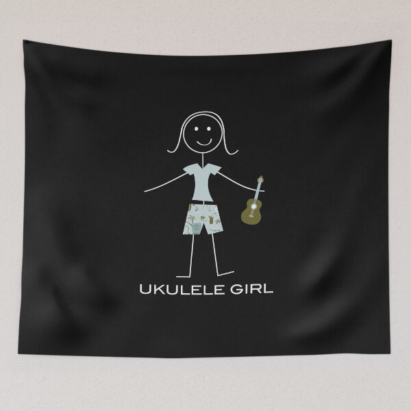 Item preview, Funny Womens Ukulele Girl designed and sold by whyitsme.