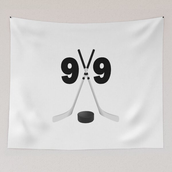Item preview, Hockey number 99 - ninety nine with sticks and disc designed and sold by AllShirts21.