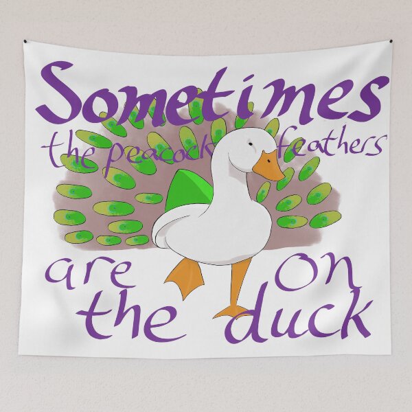 Item preview, Peacock Duck designed and sold by ZaxoLoR.