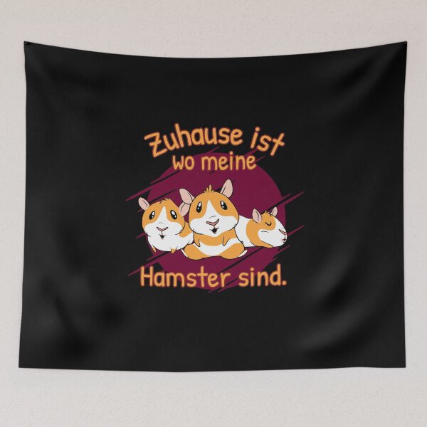 Item preview, Home is where my hamsters are designed and sold by Weilichesmag.