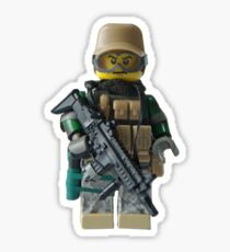 Modern Military Fox Sticker