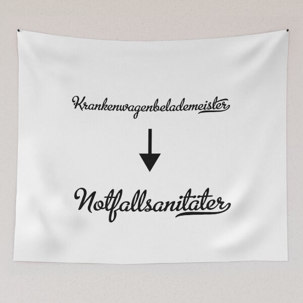 Item preview, Krankenwagenbelademeister designed and sold by Vectorqueen.