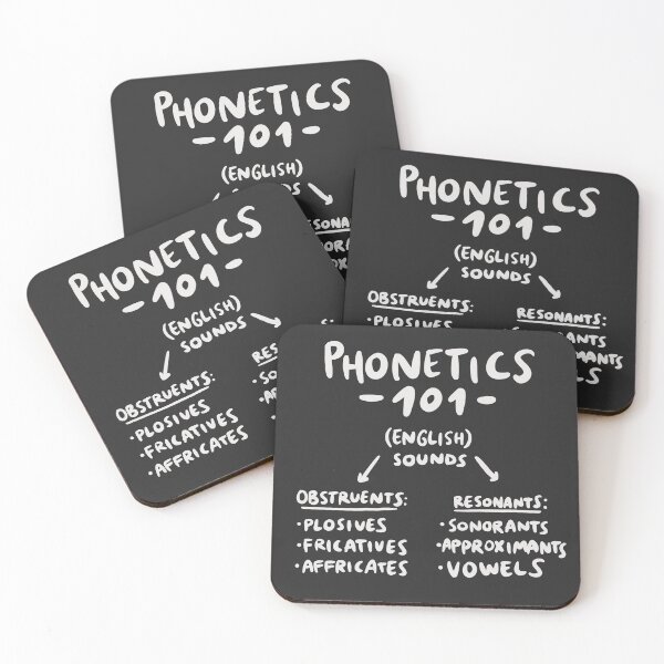 Item preview, Phonetics 101 - Linguistics Basics - Types of Sounds designed and sold by isstgeschichte.