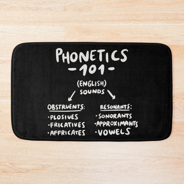 Item preview, Phonetics 101 - Linguistics Basics - Types of Sounds designed and sold by isstgeschichte.