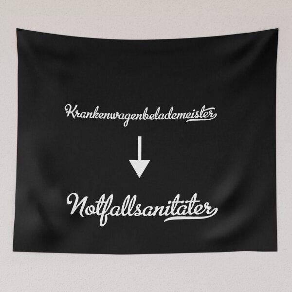 Item preview, Krankenwagenbelademeister designed and sold by Vectorqueen.