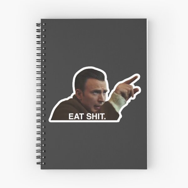 Item preview, Knives Out - "Eat Shit" Quote  designed and sold by alynnaalcira.