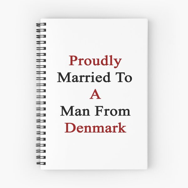 Item preview, Proudly Married To A Man From Denmark  designed and sold by supernova23.
