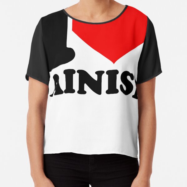 I Love Jainism Chiffon Top