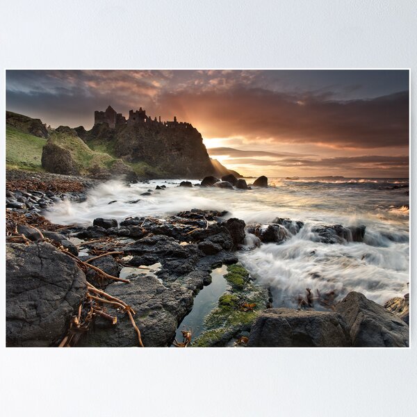 Dunluce Castle - Co Antrim Poster