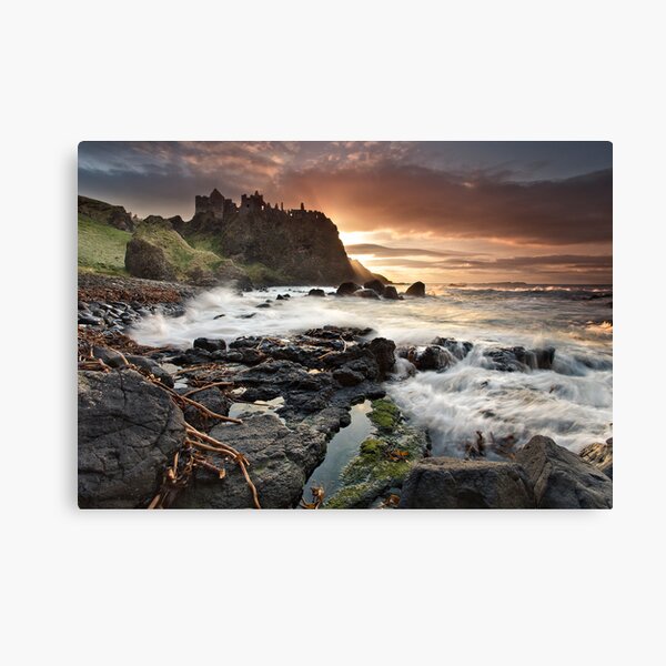 Dunluce Castle - Co Antrim Canvas Print