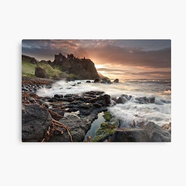 Dunluce Castle - Co Antrim Metal Print