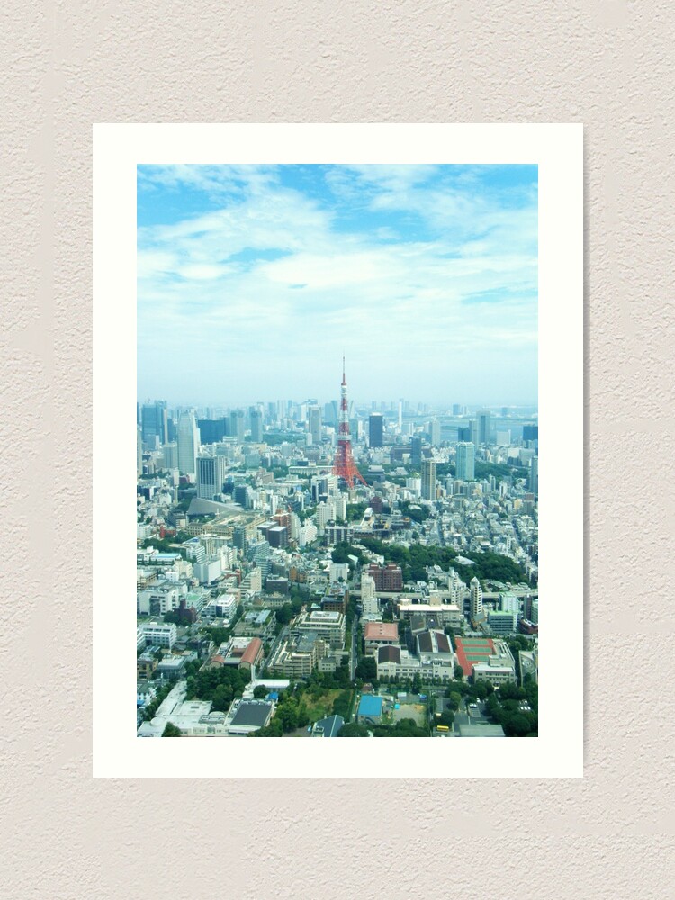 Alternate view of Tokyo Art Print